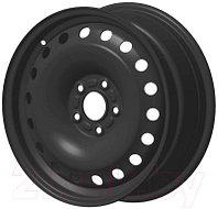 Штампованный диск ТЗСК KIA Soul 17x7" 5x114.3мм СВ 67.4мм ET 50мм Black