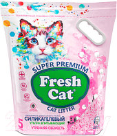 Наполнитель для туалета Fresh Cat Силикагелевый. Утренняя свежесть / 640189