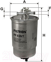 Топливный фильтр Filtron PP839/7