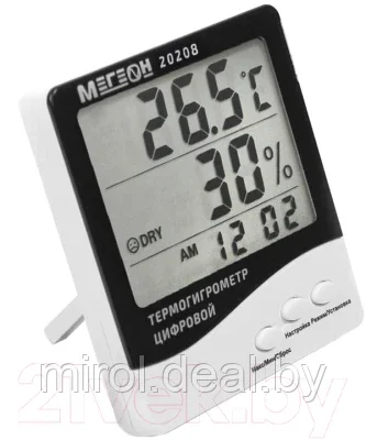 Термогигрометр Мегеон 20208 / ПИ-10979 - фото 1 - id-p226879421