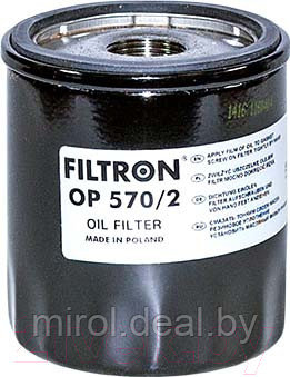 Масляный фильтр Filtron OP570/2 - фото 1 - id-p226879764
