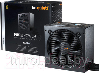 Блок питания для компьютера Be quiet! Pure Power 11 Gold Retail 600W (BN294) - фото 3 - id-p226880854