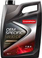 Моторное масло Champion OEM Specific C4 5W30 / 8209215