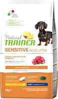 Сухой корм для собак Trainer Natural No Gluten для собак мелких пород с чувств. пищев. с ягн