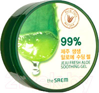 Гель для тела The Saem Jeju Fresh Aloe Soothing Gel 99% Универсальный увлажняющий