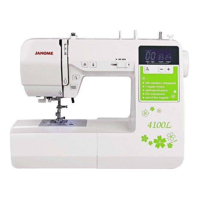 Компьютерная швейная машина Janome 4100L - фото 1 - id-p226883591