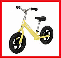 1203B Беговел детский Pituso Astro, колеса EVA 12", Yellow/желтый, вес 3,2 кг