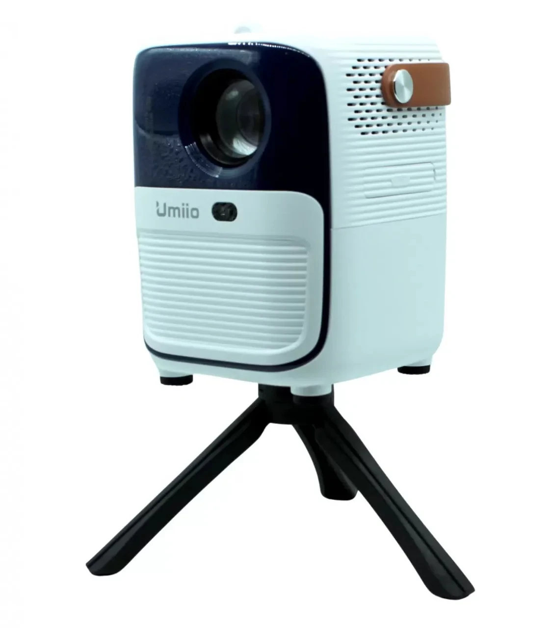 Проектор домашний портативный для фильмов Umiio Q2 с Wi-Fi и Bluetooth, штатив - фото 1 - id-p226883669