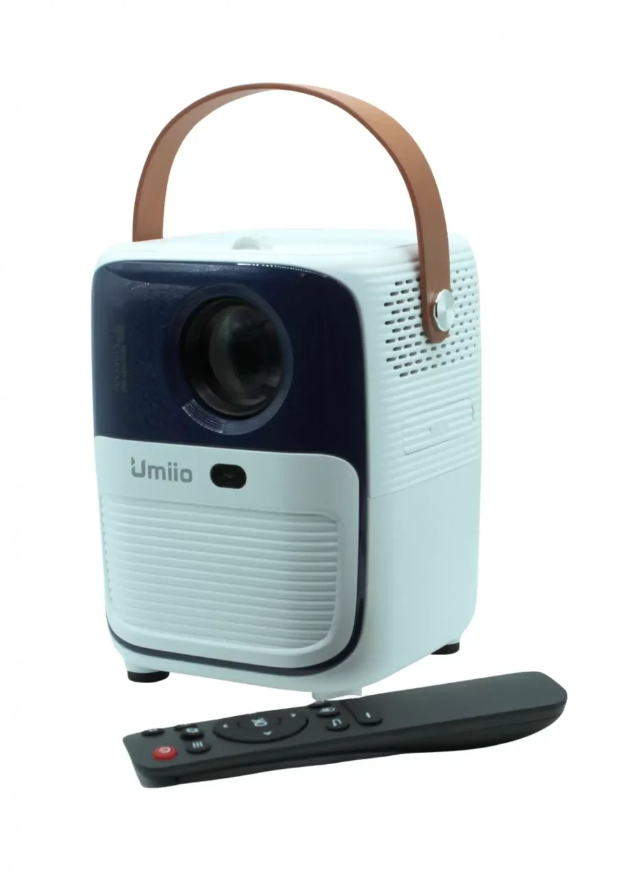 Проектор домашний портативный для фильмов Umiio Q2 с Wi-Fi и Bluetooth, штатив - фото 4 - id-p226883669