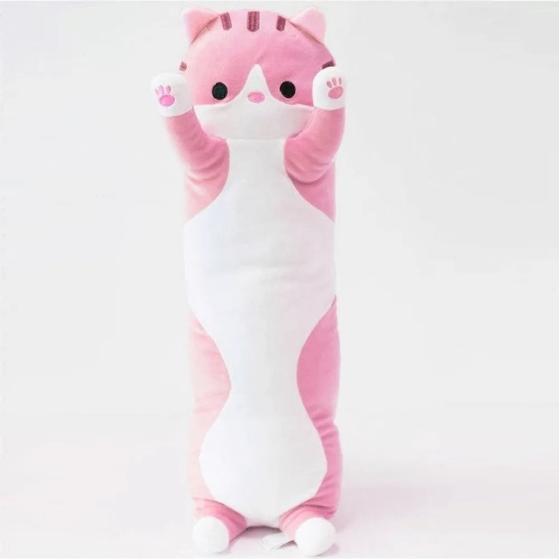 Мягкая игрушка Кот Батон Розовый 50 см - фото 6 - id-p227023708
