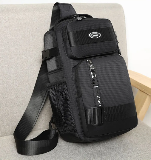 Сумка - рюкзак через плечо PRO Fashion. Черная - фото 2 - id-p227074280