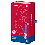 Вибратор для точки G с клиторальным стимулятором Satisfyer Vibes Magic Bunny, фото 10