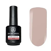 Жидкий гель с кистью Oh My Angel Cover Liquid Gel - Blush, 15 мл