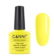 Гель-лак (шеллак) Canni №84 Milk Yellow 7.3ml