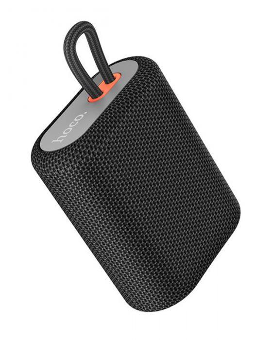 Переносная портативная блютуз мини колонка Hoco BS47 Uno Sports черная Bluetooth акустика для телефона - фото 1 - id-p226683346