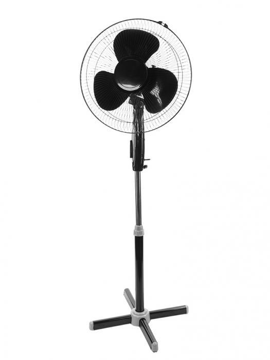 Электрический напольный вентилятор Centek CT-5015 черный мощный бытовой - фото 1 - id-p226853350