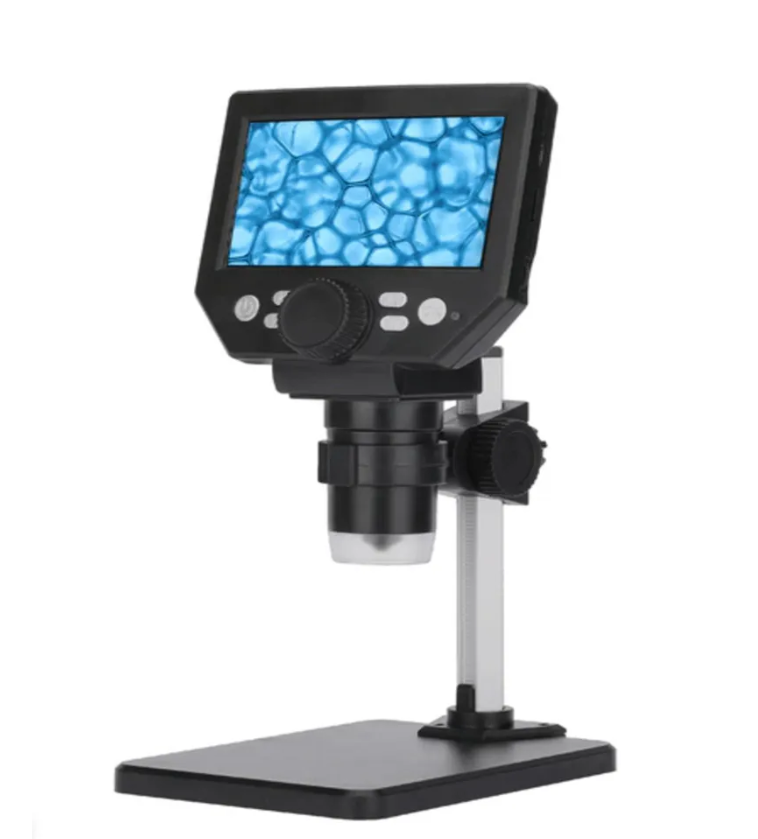 Цифровой электронный микроскоп G1000, 1000x2,0 МП, USB, 4,3 дюйма - фото 1 - id-p227092178
