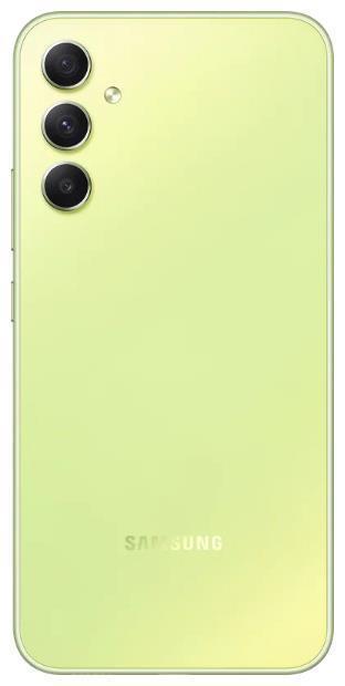 SAMSUNG Galaxy A34 5G SM-A346E 8/256Gb Lime Green (SM-A346ELGESKZ) - фото 3 - id-p226700856