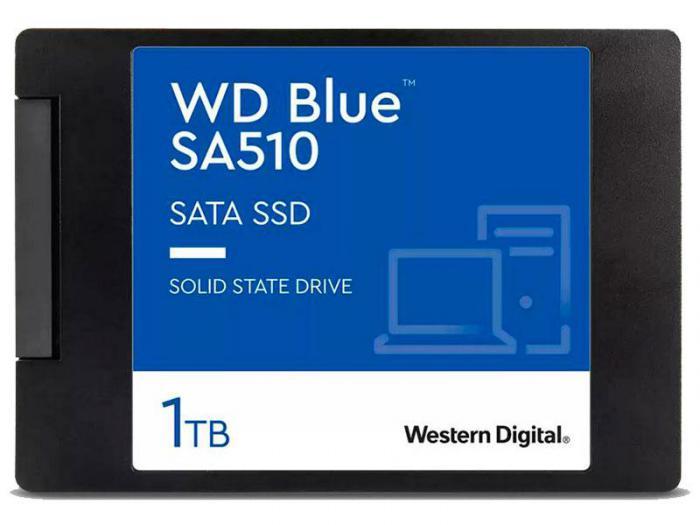 Твердотельный накопитель Western Digital Blue SA510 1Tb WDS100T3B0A - фото 1 - id-p226759785