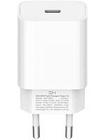 Зарядное устройство Xiaomi ZMI TypeC MFI 20W QC 3.0 PD Apple QC Charger 2A EU HA716 White