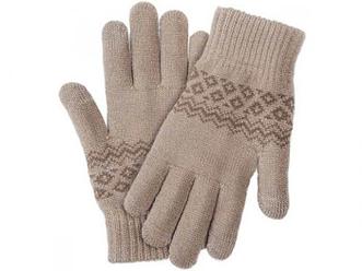 Теплые перчатки для сенсорных дисплеев