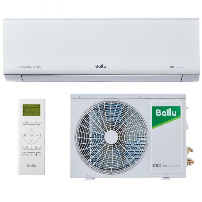 Горизонтальный бытовой кондиционер для квартиры сплит система с очисткой воздуха Ballu BSAGI-12HN8 - фото 1 - id-p226853181
