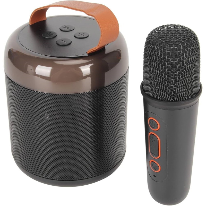 Караоке колонка Bluetooth с микрофоном Черная