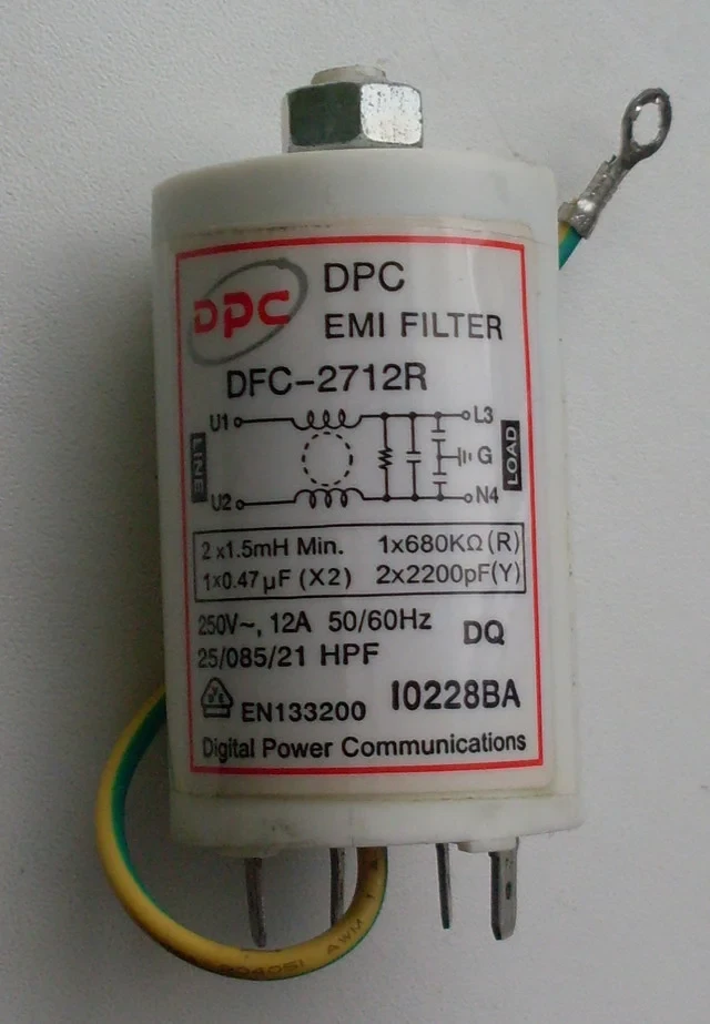 Сетевой фильтр стиральной машины Samsung DFC-2712R DC29-00006C (Разборка)
