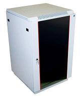 Шкаф серверный ЦМО ШТК-М-27.6.10-1ААА напольный, стеклянная передняя дверь, 27U, 600x1360x1000 мм
