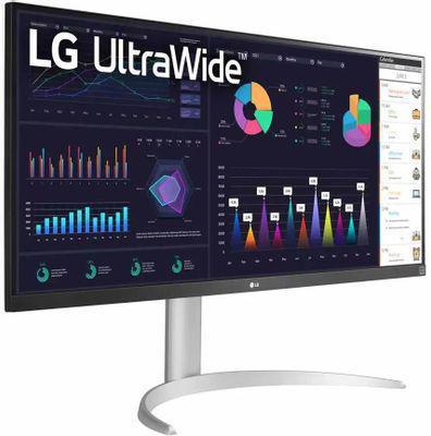 Монитор LG UltraWide 34WQ650-W 34", черный и серебристый [34wq650-w.aruz] - фото 4 - id-p225193246