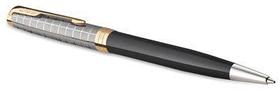 Ручка шариков. Parker Sonnet Premium K537 (CW2119787) Metal Black GT M чернила черн. подар.кор.