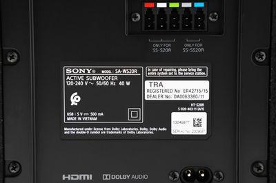 Саундбар Sony HT-S20R 5.1 400Вт черный - фото 10 - id-p225412207