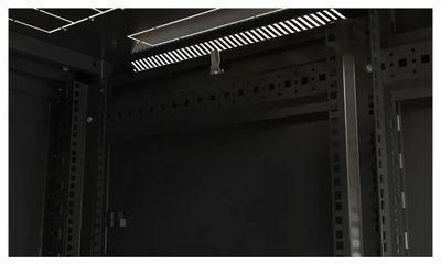 Шкаф серверный Hyperline TTB-4261-DD-RAL9004 напольный, перфорированная стальная передняя дверь, 42U, - фото 9 - id-p226626736