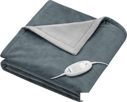 Электрическое одеяло Beurer HD 75 Cosy Dark Grey - фото 1 - id-p226412565