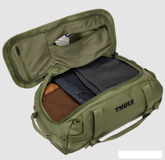 Дорожная сумка Thule Chasm 40L TDSD302 (olivine) - фото 3 - id-p225805451