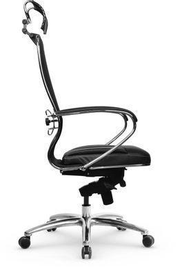 Кресло МЕТТА Samurai SL-2.04 MPES, на колесиках, эко.кожа/сетка, черный [z312421972] - фото 3 - id-p225963453