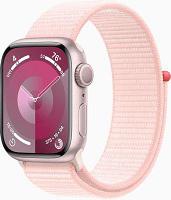 Смарт-часы Apple Watch Series 9 A2978, 41мм, розовый / светло-розовый [mr953zp/a]