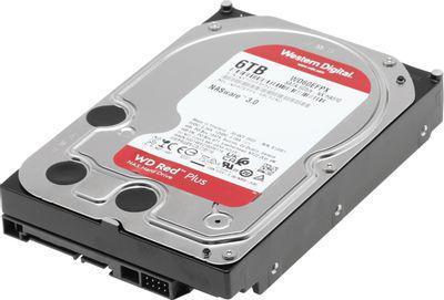 Жесткий диск WD Red Plus WD60EFPX, 6ТБ, HDD, SATA III, 3.5" - фото 2 - id-p225963509