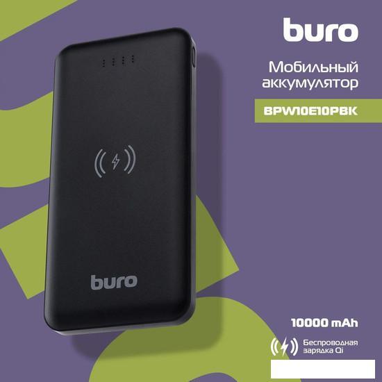 Внешний аккумулятор Buro BPW10E 10000mAh (черный) - фото 2 - id-p226412629