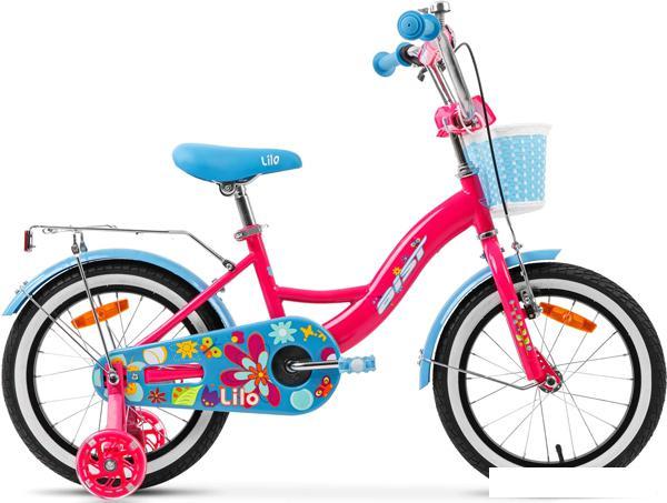 Детский велосипед AIST Lilo 14 2021 (розовый) - фото 1 - id-p226806454