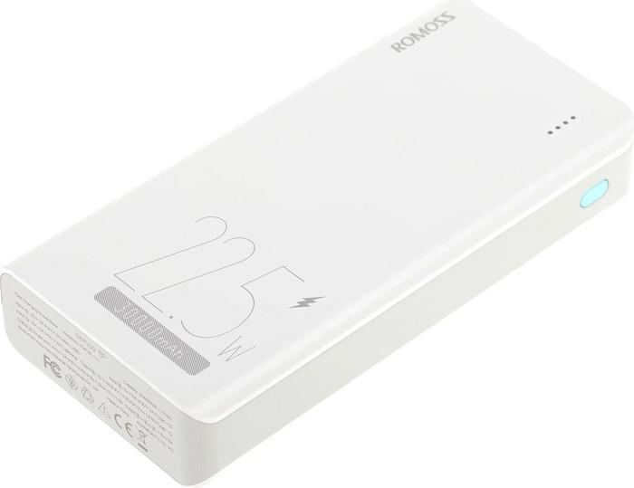 Внешний аккумулятор Romoss Sense 8F 30000mAh (белый) - фото 2 - id-p226412643