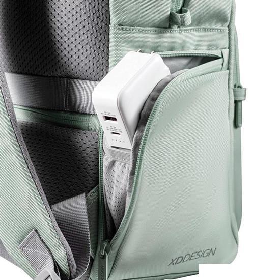 Городской рюкзак XD Design Soft Daypack P705.987 (мятный) - фото 7 - id-p226806458
