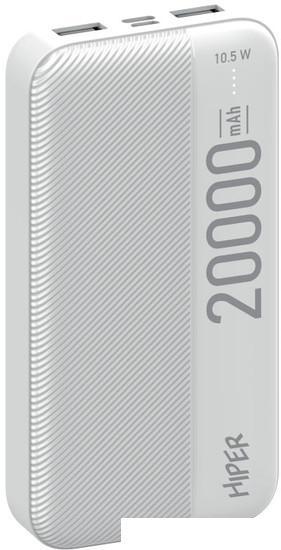 Внешний аккумулятор Hiper SM20000 20000mAh (белый) - фото 1 - id-p226412648