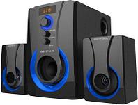 Музыкальный центр Supra SMB-310, 60Вт, Bluetooth, FM, USB, SD, черный,