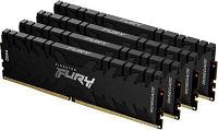 Оперативная память Kingston Fury Renegade Black KF432C16RBK4/32 DDR4 - 4x 8ГБ 3200МГц, DIMM, Ret