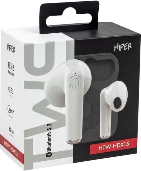 Наушники Hiper TWS MP3 HTW-HDX15 - фото 9 - id-p226412660