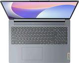 Ноутбук Lenovo IdeaPad Slim 3 15AMN8 82XQ009YRK, 15.6", 2023, IPS, AMD Ryzen 5 7520U 2.8ГГц, 4-ядерный, 16ГБ, фото 7