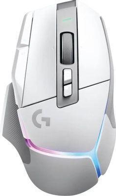 Мышь Logitech G502 X Plus, игровая, оптическая, беспроводная, USB, белый [910-006176]