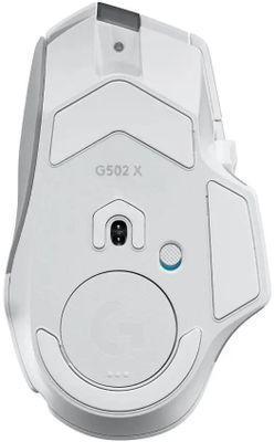 Мышь Logitech G502 X Plus, игровая, оптическая, беспроводная, USB, белый [910-006176] - фото 6 - id-p226650272
