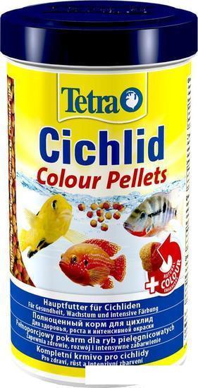 Сухой корм Tetra Cichlid Colour Pellets 0.5 л - фото 1 - id-p226806476